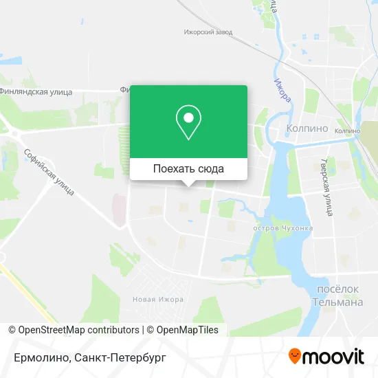 Карта Ермолино
