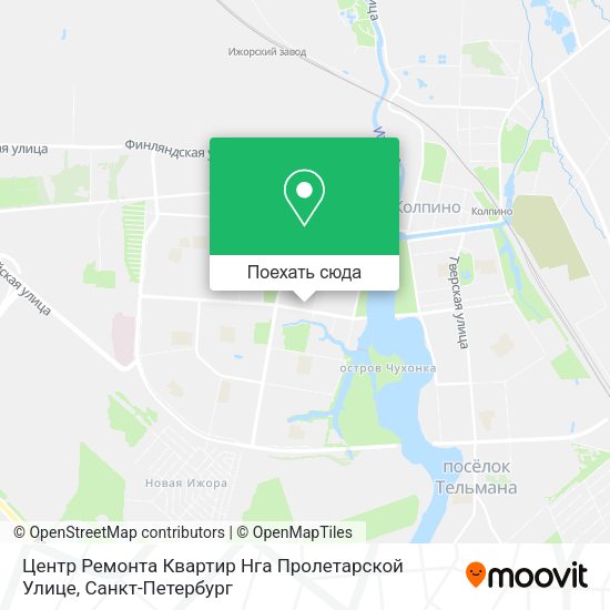 Карта Центр Ремонта Квартир Нга Пролетарской Улице
