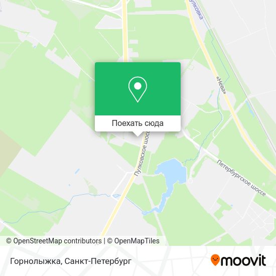 Карта Горнолыжка