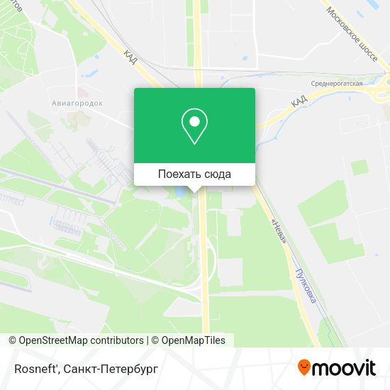 Карта Rosneft'