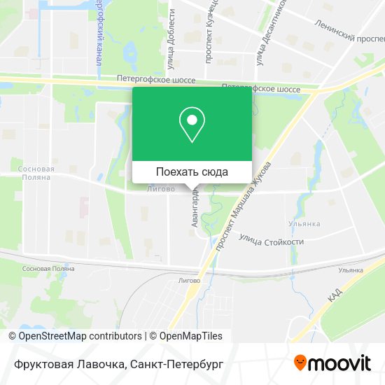 Карта Фруктовая Лавочка