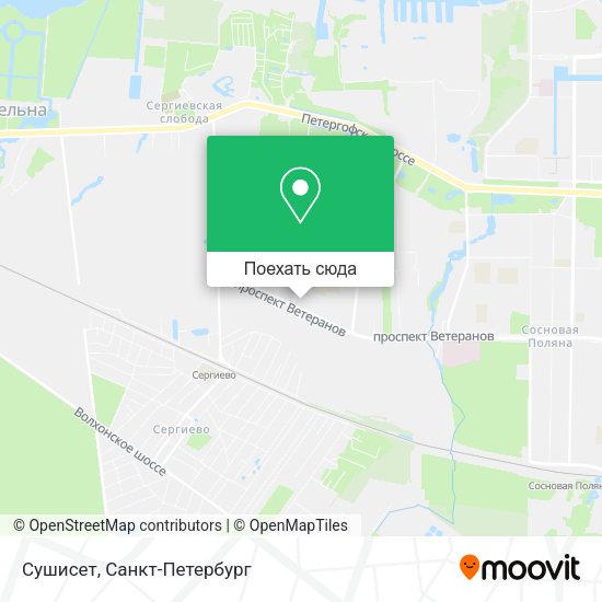 Карта Сушисет