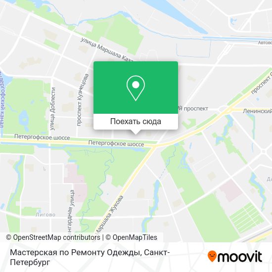 Карта Мастерская по Ремонту Одежды