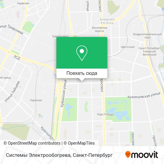 Карта Системы Электрообогрева