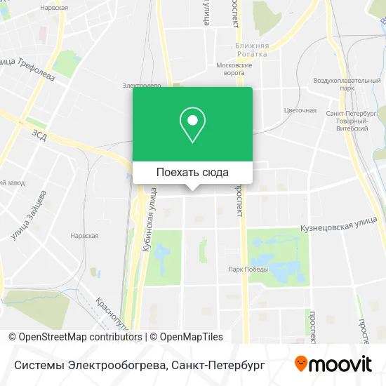 Карта Системы Электрообогрева