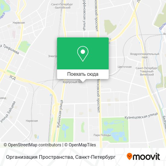 Карта Организация Пространства