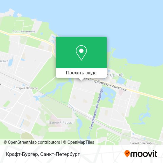 Карта Крафт-Бургер