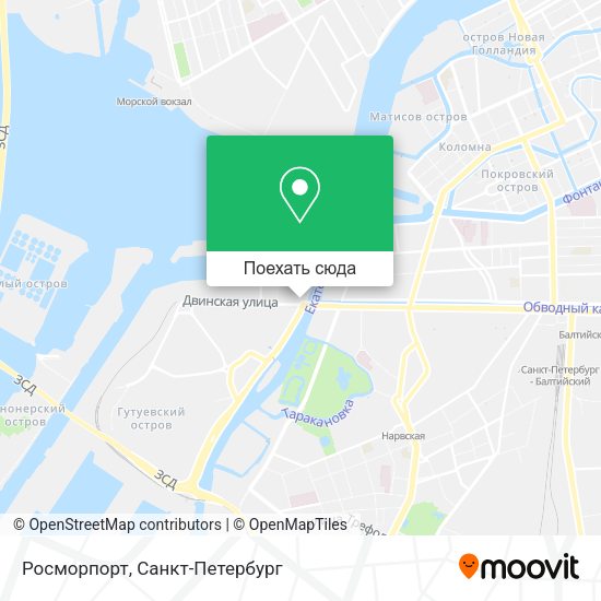 Карта Росморпорт