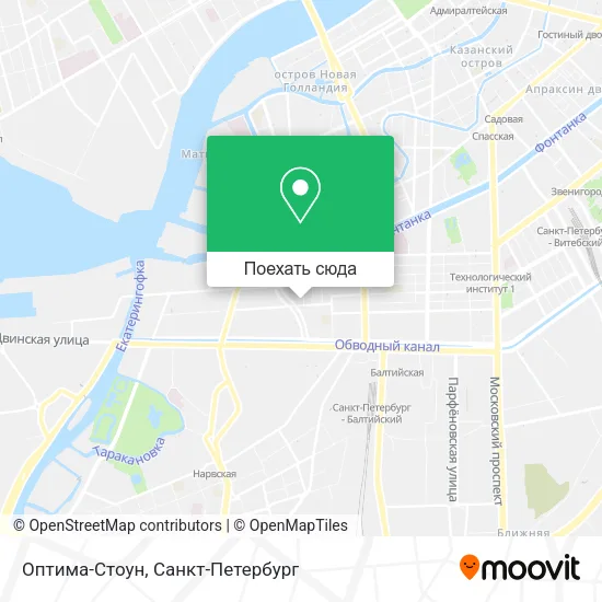 Карта Оптима-Стоун