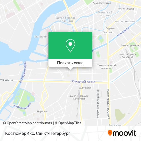 Карта КостюмерИкс