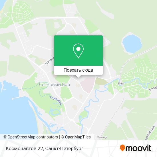 Карта Космонавтов 22