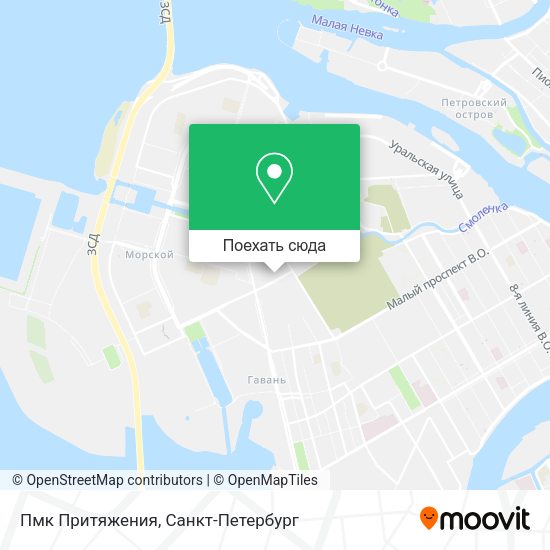 Карта Пмк Притяжения