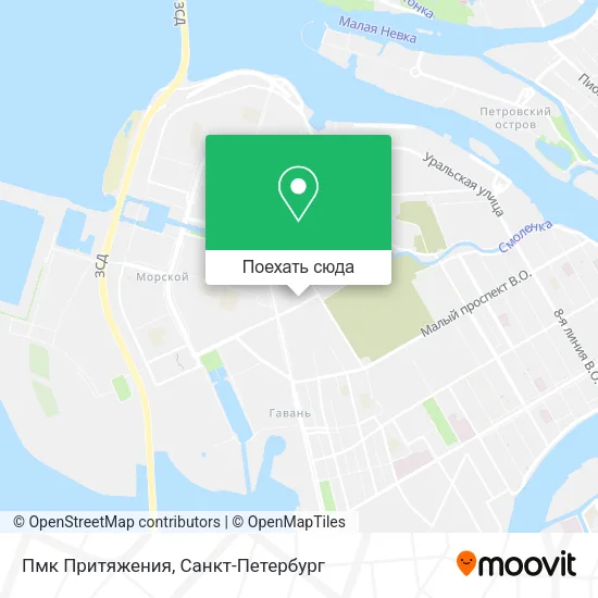 Карта Пмк Притяжения