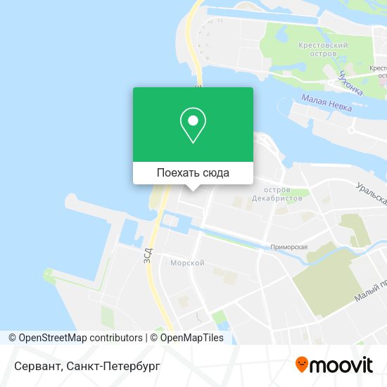 Карта Сервант