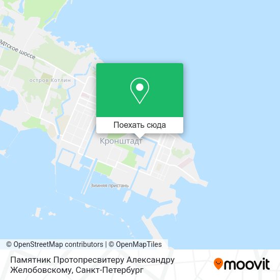 Карта Памятник Протопресвитеру Александру Желобовскому