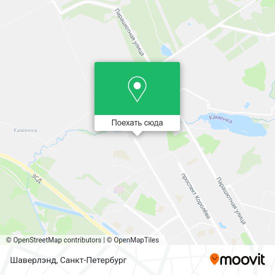 Карта Шаверлэнд