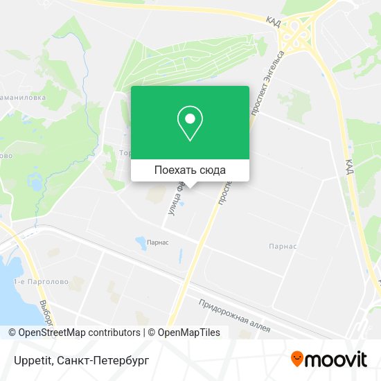 Карта Uppetit