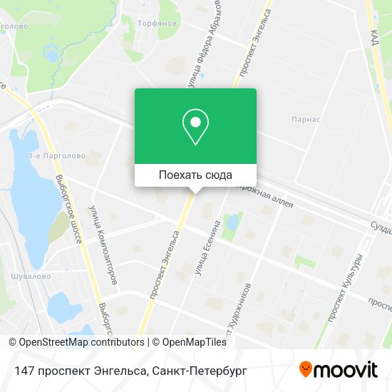 Карта 147 проспект Энгельса
