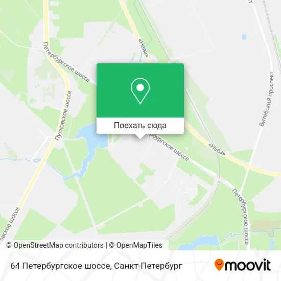 Карта 64 Петербургское шоссе