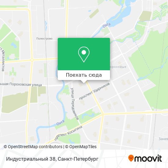 Карта Индустриальный 38