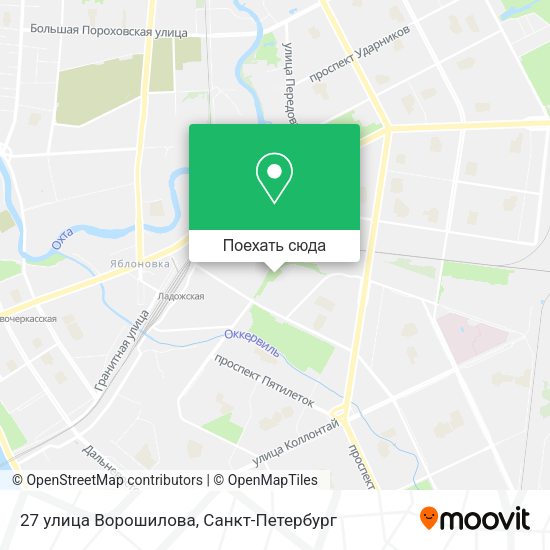 Карта 27 улица Ворошилова