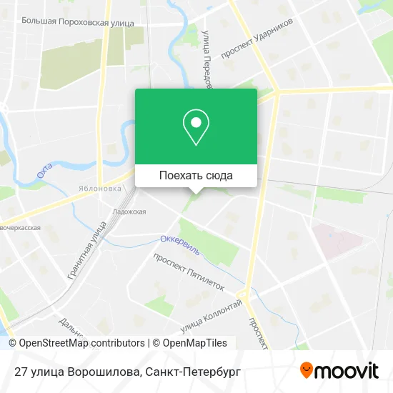 Карта 27 улица Ворошилова