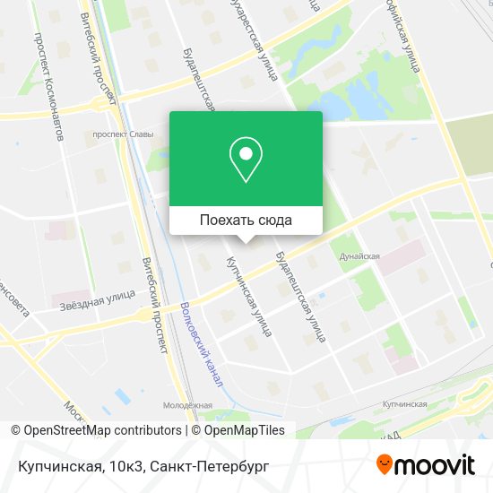 Карта Купчинская, 10к3