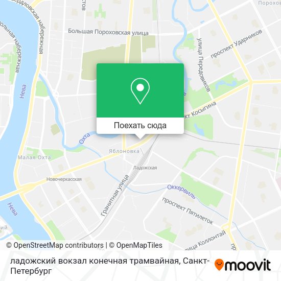 Карта ладожский вокзал конечная трамвайная