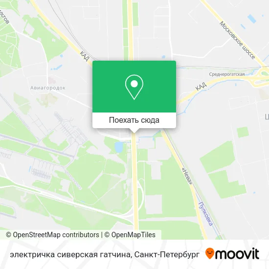 Карта электричка сиверская гатчина