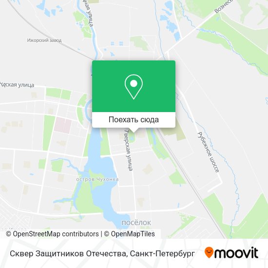 Карта Сквер Защитников Отечества