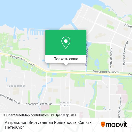 Карта Аттракцион Виртуальная Реальность