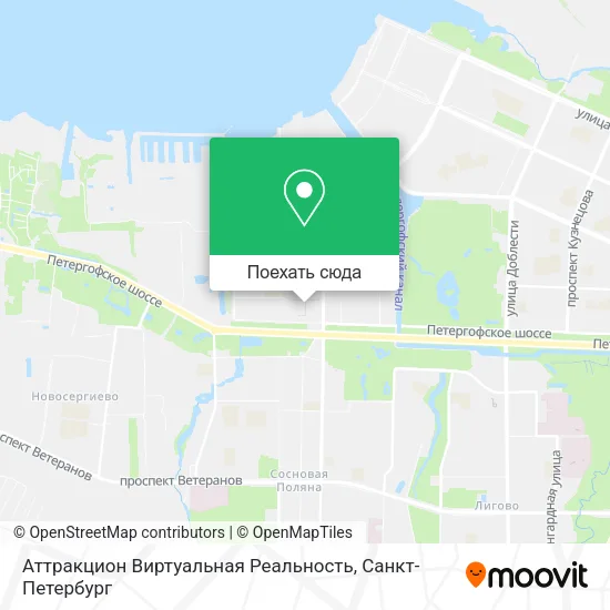 Карта Аттракцион Виртуальная Реальность