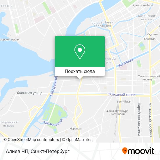 Карта Алиев ЧП