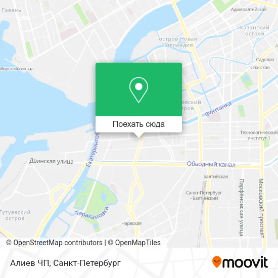 Карта Алиев ЧП