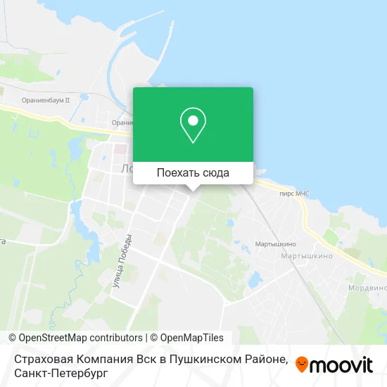 Карта Страховая Компания Вск в Пушкинском Районе