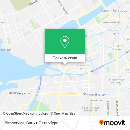 Карта Bimservice