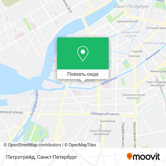 Карта Петротрейд