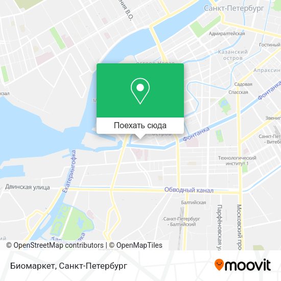 Карта Биомаркет