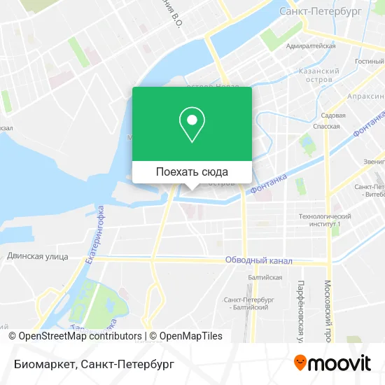 Карта Биомаркет