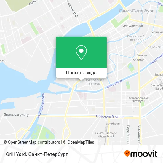 Карта Grill Yard