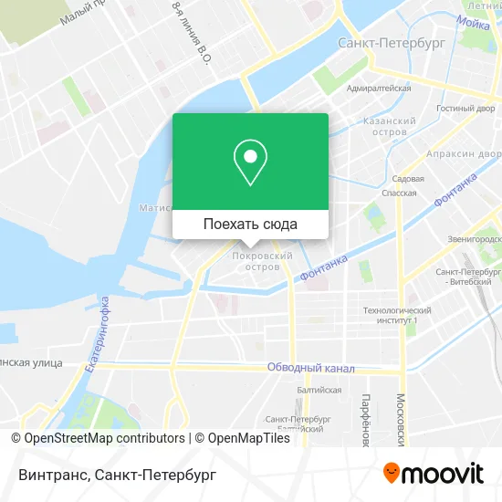 Карта Винтранс