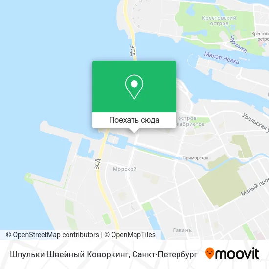 Карта Шпульки Швейный Коворкинг