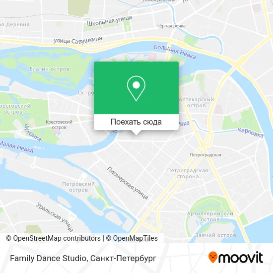 Карта Family Dance Studio