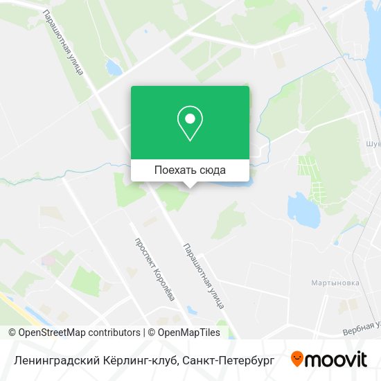 Карта Ленинградский Кёрлинг-клуб