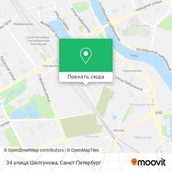 Карта 34 улица Шелгунова