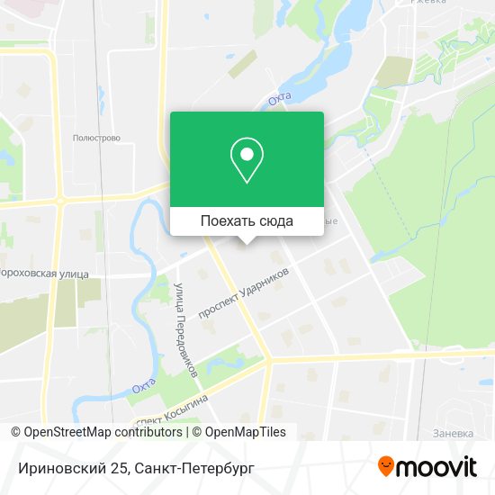 Карта Ириновский 25