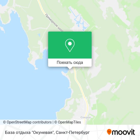 Карта База отдыха "Окуневая"