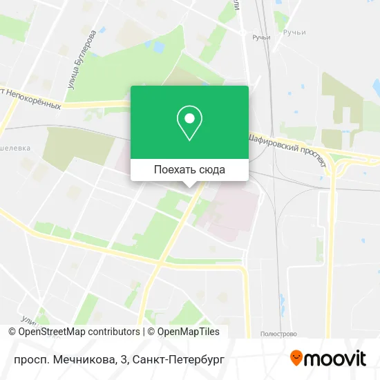 Карта просп. Мечникова, 3