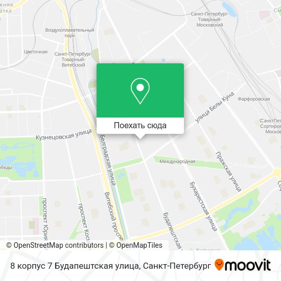 Карта 8 корпус 7 Будапештская улица