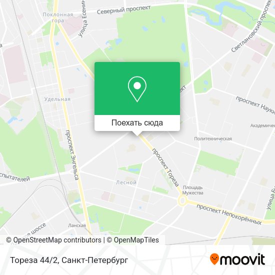 Карта Тореза 44/2